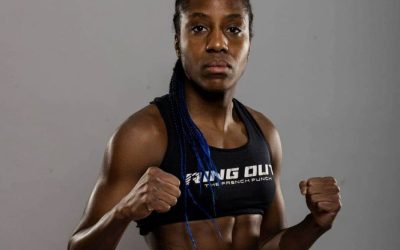 Anaëlle Angerville, Championne du monde de Muay Thaï.